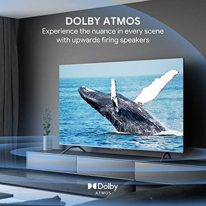 Acer 139 cm (55 inches) W Series 4K Ultra HD QLED Smart Android TV AR55AR2851QD (Metallic Grey) 