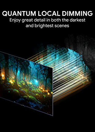 Acer 139 cm (55 inches) W Series 4K Ultra HD QLED Smart Android TV AR55AR2851QD (Metallic Grey) 