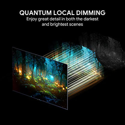 Acer 139 cm (55 inches) W Series 4K Ultra HD QLED Smart Android TV AR55AR2851QD (Metallic Grey) 