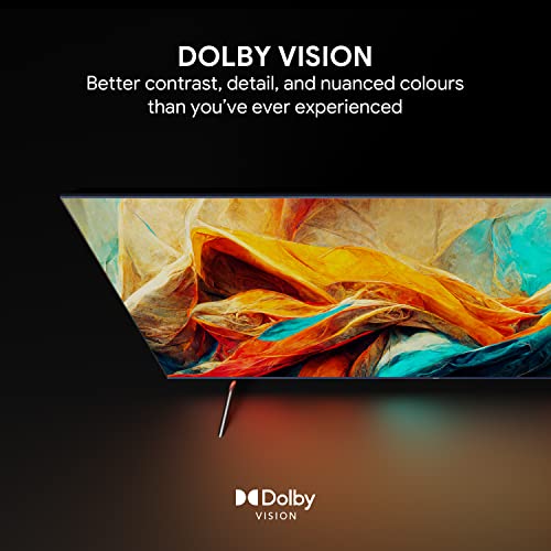 Acer 139 cm (55 inches) W Series 4K Ultra HD QLED Smart Android TV AR55AR2851QD (Metallic Grey) 