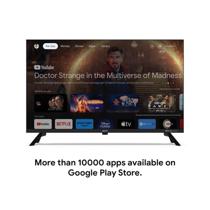 Acer 80 cm (32 inches) G Series HD Ready Smart LED Google TV AR32GT2841HDFL (Black) 