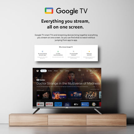 Acer 80 cm (32 inches) J Series HD Ready Smart Google TV (Black) 
