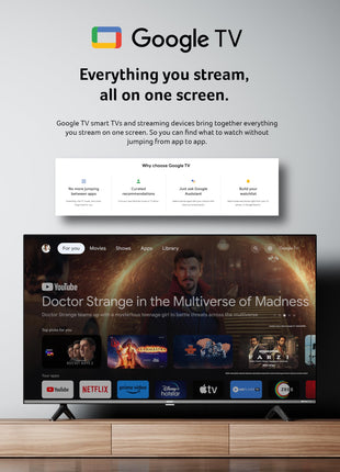 Acer 80 cm (32 inches) V Pro Series HD Ready Smart QLED Google TV with Android 14 (Black) | 16GB Storage | 30W Dolby Audio 