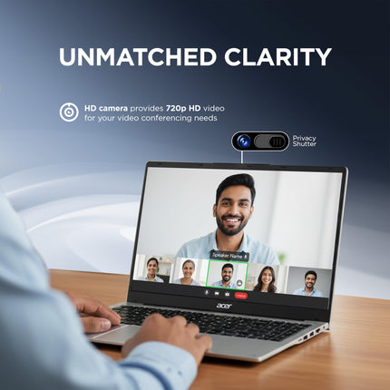 Acer Aspire 3 12th Gen Intel Core i3-1215U Premium Laptop (16GB RAM/512GB SSD/Windows 11 Home) A325-51,15.6" Full HD IPS Display, 54Whr Battery, Silver, 1.69 Kg 