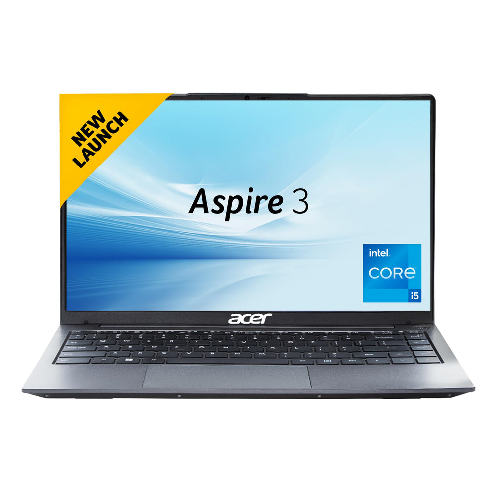 Acer Aspire 3 Intel Core i5-1235U Laptop 14.1-Inch FHD IPS Display 16GB RAM 512GB SSD Gray