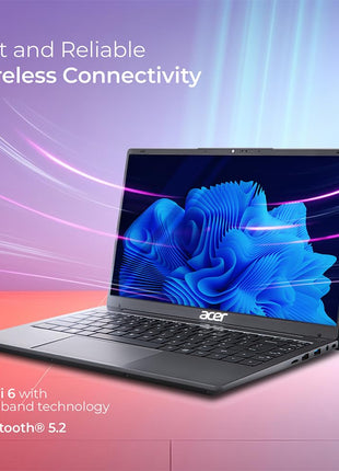 Acer Aspire 3 Intel Core i5-1235U Processor Laptop with 35.56 cm (14") FHD LED-Backlit IPS Display (16GB RAM/512GB SSD/WiFi 6/Intel Graphics/Win11Home) A324-51, Backlit Keyboard, Steel Gray, 1.45KG 