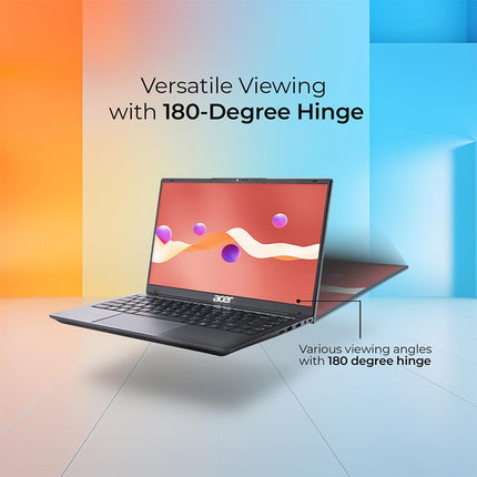 Acer Aspire 3 Intel Core i5-1235U Processor Laptop with 35.56 cm (14") FHD LED-Backlit IPS Display (16GB RAM/512GB SSD/WiFi 6/Intel Graphics/Win11Home) A324-51, Backlit Keyboard, Steel Gray, 1.45KG 