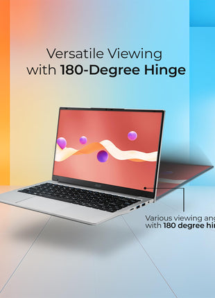 Acer Aspire 3 Laptop Intel Core Celeron N4500 Processor Laptop (8 GB LPDDR4X SDRAM/512 GB SSD/Win11 Home/38 WHR/HD Webcam) A324-45 with 35.56 cm (14") HD Display, Pure Silver, 1.3 KG 