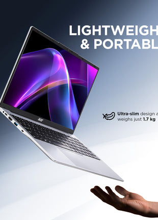 Acer Aspire 3 12th Gen Intel Core i3-1215U Premium Laptop (16GB RAM/512GB SSD/Windows 11 Home) A325-51,15.6" Full HD IPS Display, 54Whr Battery, Silver, 1.69 Kg 