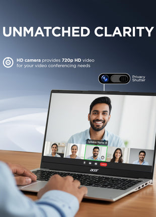 Acer Aspire 3 12th Gen Intel Core i3-1215U Premium Laptop (16GB RAM/512GB SSD/Windows 11 Home) A325-51,15.6" Full HD IPS Display, 54Whr Battery, Silver, 1.69 Kg 