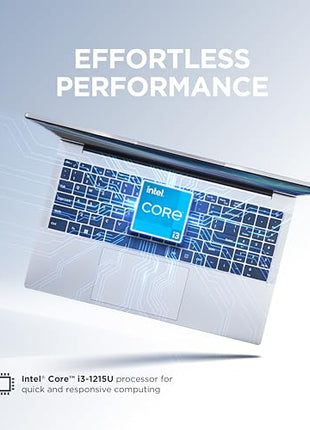 Acer Aspire 3 12th Gen Intel Core i3-1215U Premium Laptop (16GB RAM/512GB SSD/Windows 11 Home) A325-51,15.6" Full HD IPS Display, 54Whr Battery, Silver, 1.69 Kg 