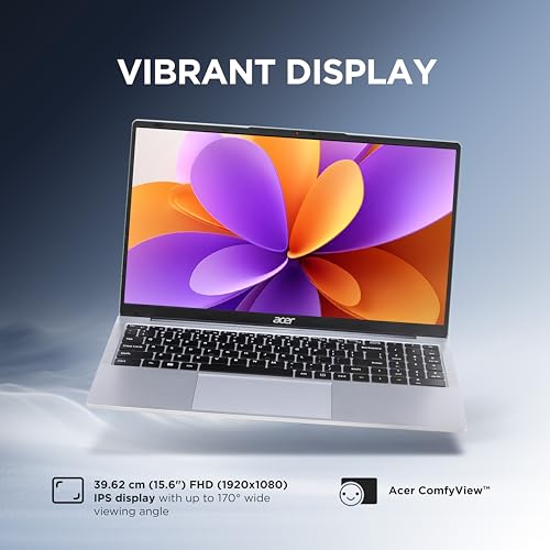Acer Aspire 3 12th Gen Intel Core i3-1215U Premium Laptop (16GB RAM/512GB SSD/Windows 11 Home) A325-51,15.6" Full HD IPS Display, 54Whr Battery, Silver, 1.69 Kg 