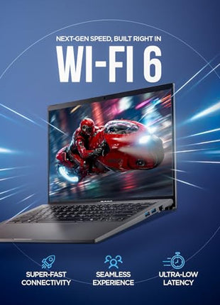 acer Aspire Go 14, Intel Core Ultra 5 125H (14th Gen),16GB DDR5 RAM/512GB SSD, WUXGA IPS, 14.0"/35.56 cm, Win 11, MS Office, Steel Gray, 1.5 kg, AG14-71M,Backlit Keyboard, AI Powered Premium Laptop 