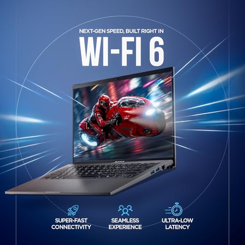 acer Aspire Go 14, Intel Core Ultra 5 125H (14th Gen),16GB DDR5 RAM/512GB SSD, WUXGA IPS, 14.0"/35.56 cm, Win 11, MS Office, Steel Gray, 1.5 kg, AG14-71M,Backlit Keyboard, AI Powered Premium Laptop 