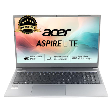 Acer Aspire Lite 15 Inch FHD Ryzen 5 5625U 8GB RAM 512GB SSD Windows 11 Gray 