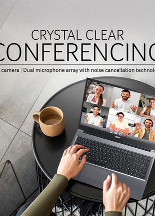 Acer Aspire Lite 15 Inch FHD Ryzen 5 5625U 8GB RAM 512GB SSD Windows 11 Gray 