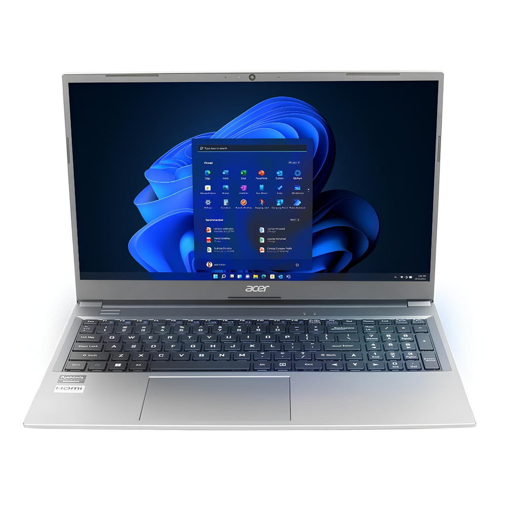 Acer Aspire Lite 2025 Ryzen 3 Quad Core 16GB RAM 512GB SSD Steel Grey 15.6 Inch FHD Laptop