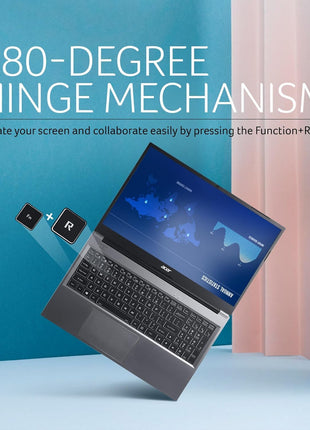 acer Aspire Lite (2025) AMD Ryzen 3 Quad Core 5300U - (16 GB/512 GB SSD/AMD Radeon Graphics/Windows 11 Home) AL15-41 Thin and Light Laptop (15.6 Inch FHD, Steel Grey, 1.5 Kg/MS Office 2021 