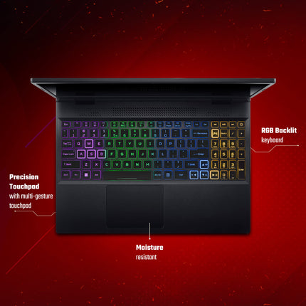 Acer Nitro 5 Gaming Laptop AMD Ryzen5-6600H- (Windows 11 Home/16 GB/ 1 TB SSD/NVIDIA GeForce RTX 3050 4 GB Graphics/165Hz)| AN515-46 with 39.6 Cm (15.6 Inch) IPS Display 