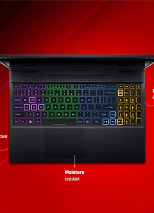 Acer Nitro 5 12th Gen Intel Core i5-12450H Gaming Laptop (16 GB RAM/512 GB SSD/RTX 3050 Graphics/144 Hz/RGB Backlit/Win11 Home) AN515-58 with 39.62 cm (15.6") FHD IPS Display, Obsidian Black, 2.5 KG 