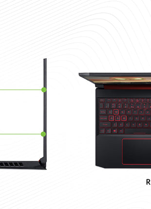 Acer Nitro 5 Intel Core i5-9th Gen 15.6" (39.62cms) Display 1920 x 1080 Thin and Light Gaming Laptop (8GB Ram/1TB HDD/Windows 10 Home/GTX 1650 Graphics/Obsidian Black/2.3 Kgs), AN515-54 