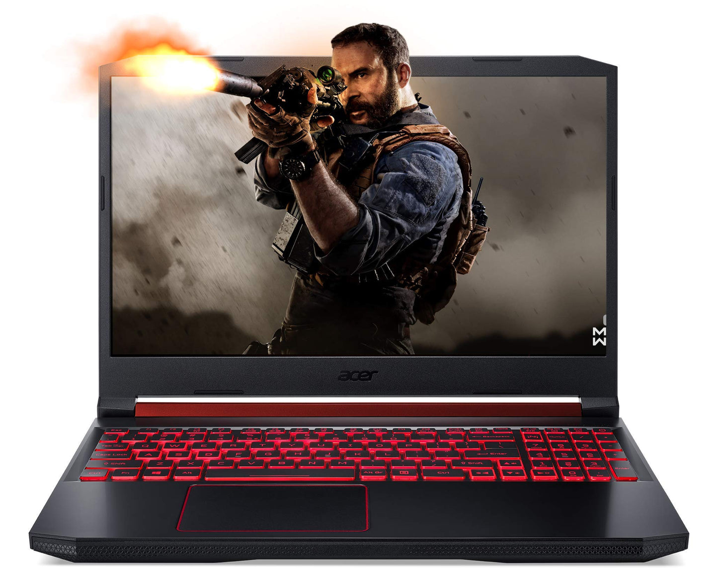 Acer Nitro 5 Intel Core i5-9th Gen 15.6" (39.62cms) Display 1920 x 1080 Thin and Light Gaming Laptop (8GB Ram/1TB HDD/Windows 10 Home/GTX 1650 Graphics/Obsidian Black/2.3 Kgs), AN515-54 