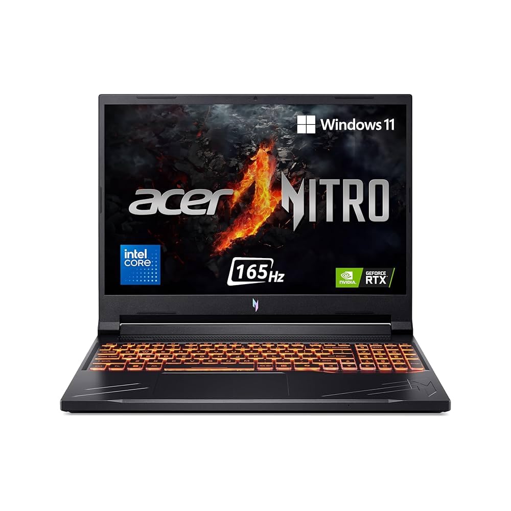 Acer Nitro V 15 Gaming Laptop RTX 4050 8GB Obsidian Black