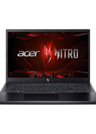 Acer Nitro V, Intel Core i5- 13th Gen 13420H processor, NVIDIA GeForce RTX 4050-6 GB GDDR6(16GB DDR5/512GB)IPS FHD, 39.62cm(15.6"), 165 Hz, Win 11 Home,Obsidian black, 2.113 kg, ANV15-51,Gaming Laptop 