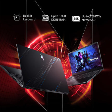 Acer Nitro V, Intel Core i5- 13th Gen 13420H processor, NVIDIA GeForce RTX 4050-6 GB GDDR6(16GB DDR5/512GB)IPS FHD, 39.62cm(15.6"), 165 Hz, Win 11 Home,Obsidian black, 2.113 kg, ANV15-51,Gaming Laptop 