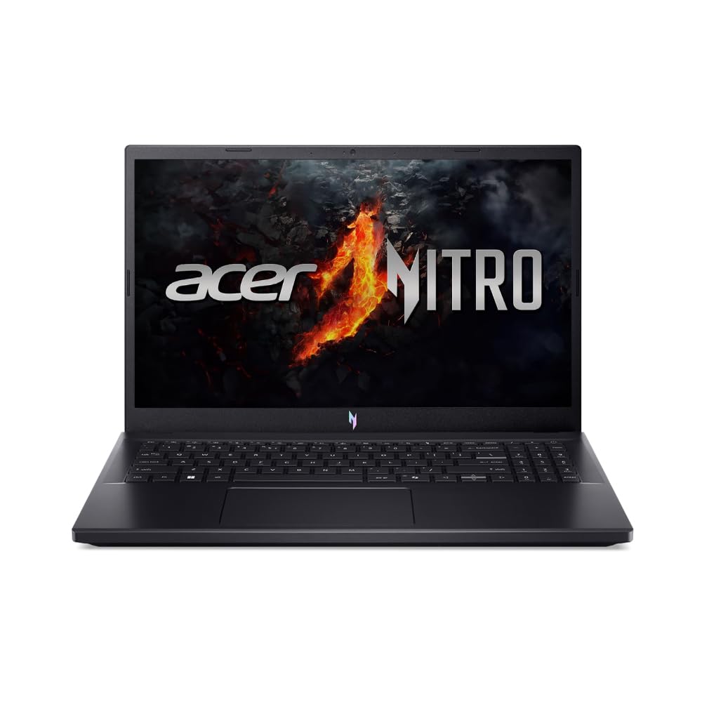 Acer Nitro V Obsidian Black 15.6 Inch Gaming Laptop Ryzen 5 6600H RTX 3050 6GB 16GB DDR5 512GB 165Hz