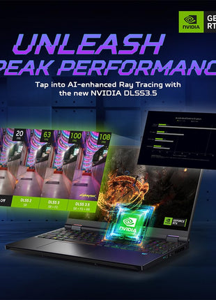 Acer Predator Helios 16 AI Gaming Laptop 14th Gen Intel Core i9 Processor (32 GB RAM/1 TB SSD/NVIDIA GeForce RTX 4080/240Hz/Wifi 7/Win11 Home) PH16-72 with 40.64 cm (16") WQXGA IPS Display, 2.65 KG 
