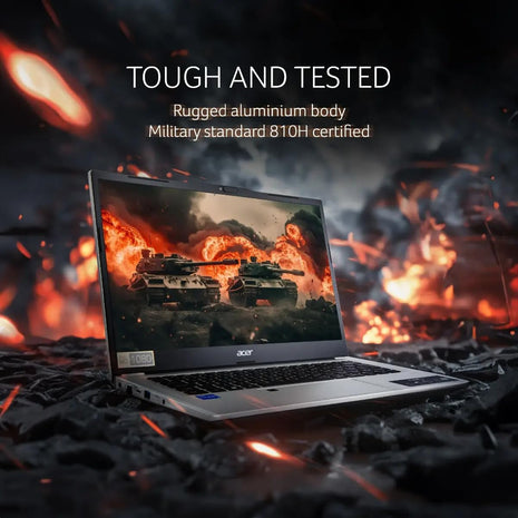 acer Professional 14[New Launch], 13th Gen Intel Core i7-1355U Turbo Boost, 32GB DDR4, 1TB SSD, Win11 Pro, MSO21, 14inch FHD Laptop, 3 Year Warranty, 1 Year Anti Virus, Fingerprint, Backlit KB 