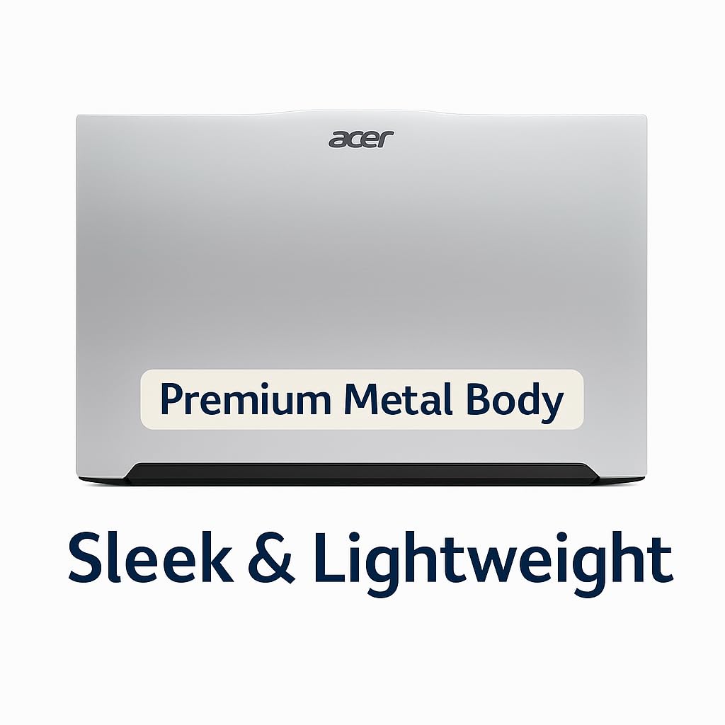 acer Professional 14[New Launch], 13th Gen Intel Core i7-1355U Turbo Boost, 32GB DDR4, 1TB SSD, Win11 Pro, MSO21, 14inch FHD Laptop, 3 Year Warranty, 1 Year Anti Virus, Fingerprint, Backlit KB 