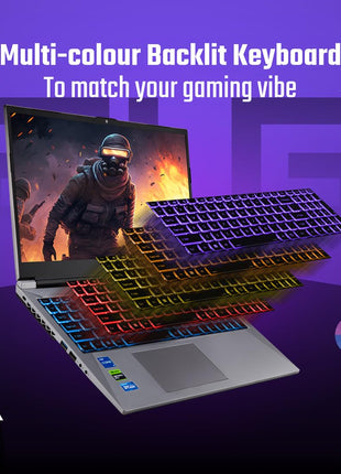 Acer SmartChoice ALG, 13th Gen Intel Core i5-13420H, NVIDIA GeForce RTX 3050-6GB DDR6, 16GB RAM, 512GB SSD, FHD 15.6"/39.62 cm, 144Hz, Windows 11 Home, Steel Gray, 1.99 KG, AL15G-53,Gaming Laptop 