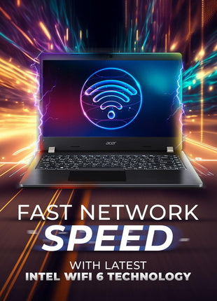 Acer Travelmate Business Laptop Intel Core i5-1135G7 Processor (16GB DDR4/ 512GB SSD/Intel Iris Xe Graphics/Windows 11 Home) TMP214-53 with 35.56 cm (14") Full HD Display 