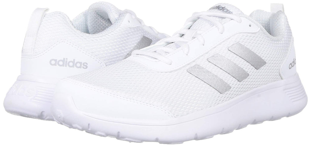 Adidas Mens Drogo M Running Shoes White Silver 8 UK