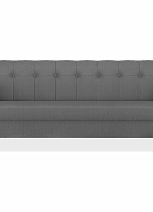 Adorn India Rio Elegant 3 Seater Sofa (Grey) (3 Year Warranty) 