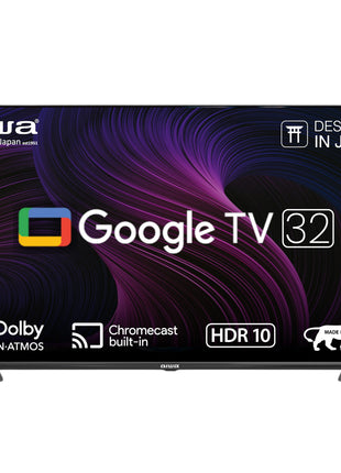 Aiwa 80 cm (32 inches) Google TV | HD Ready | Smart TV | LED Display | Built-in Apps | Magnifiq Series Bezel-Less | 1.5 GB RAM | Dolby Audio | Signature Sound | AS32HDX1-GTV 