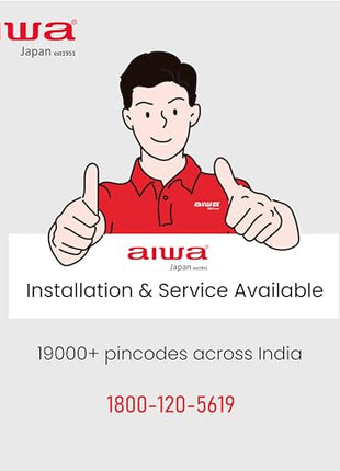 Aiwa 80 cm (32 inches) Google TV | HD Ready | Smart TV | LED Display | Built-in Apps | Magnifiq Series Bezel-Less | 1.5 GB RAM | Dolby Audio | Signature Sound | AS32HDX1-GTV 