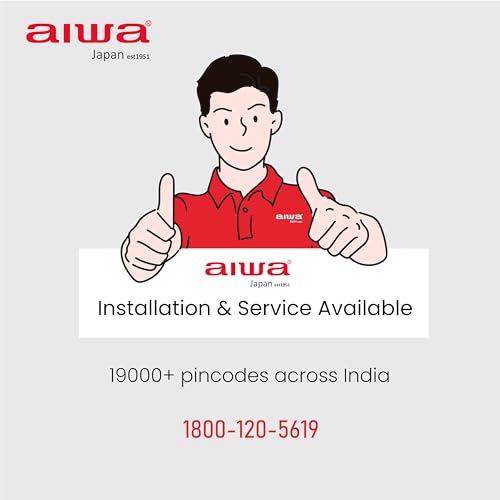 Aiwa 80 cm (32 inches) Google TV | HD Ready | Smart TV | LED Display | Built-in Apps | Magnifiq Series Bezel-Less | 1.5 GB RAM | Dolby Audio | Signature Sound | AS32HDX1-GTV 
