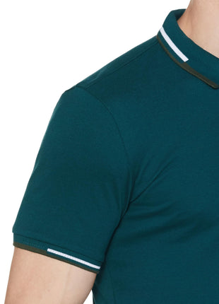 Allen Solly Men Cotton Regular Fit T-Shirt (ASKPQRGFM92297_Green, Medium 