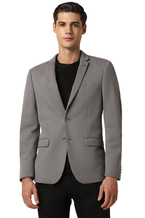 Allen Solly Men's Blazer (ASBZMUJFL23182_Grey 