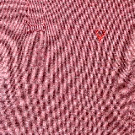 Allen Solly Men's Cotton Regular Fit Polo (Askpqrgfn94502_Red_XL) 