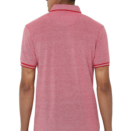 Allen Solly Men's Cotton Regular Fit Polo (Askpqrgfn94502_Red_XL) 