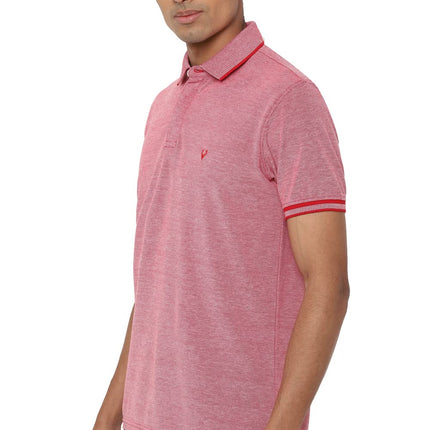 Allen Solly Men's Cotton Regular Fit Polo (Askpqrgfn94502_Red_XL) 