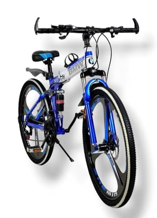 Amaze Kai Foldable Mountain Bike for Men, 21 Speed Gear, 3 Spoke, Double Disc Brake 