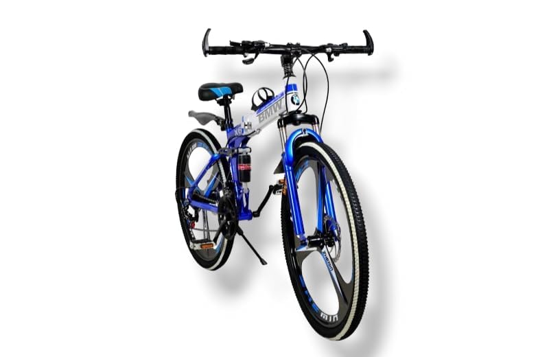 Amaze Kai Foldable Mountain Bike for Men, 21 Speed Gear, 3 Spoke, Double Disc Brake 