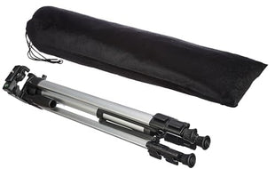 Amazon Basics 3110 Aluminium Lightweight Tripod with Mobile Phone Holder Mount & Carry Bag for All Smartphone, GoPro, Cameras 