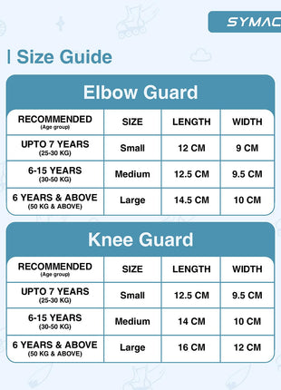 Amazon Brand - Symactive Professional Protective Gear Set (Knee/Elbow/Wrist Guard) for Skateboarding, Roller Skating, Inline Skating, Cycling and Other Sports Kids, Boys and Girls (Medium, Black) 
