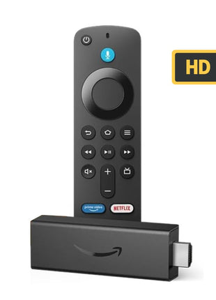 Amazon Fire TV Stick HD | TV power & volume controls, Alexa voice search | Fast streaming in HD (newest model) 
